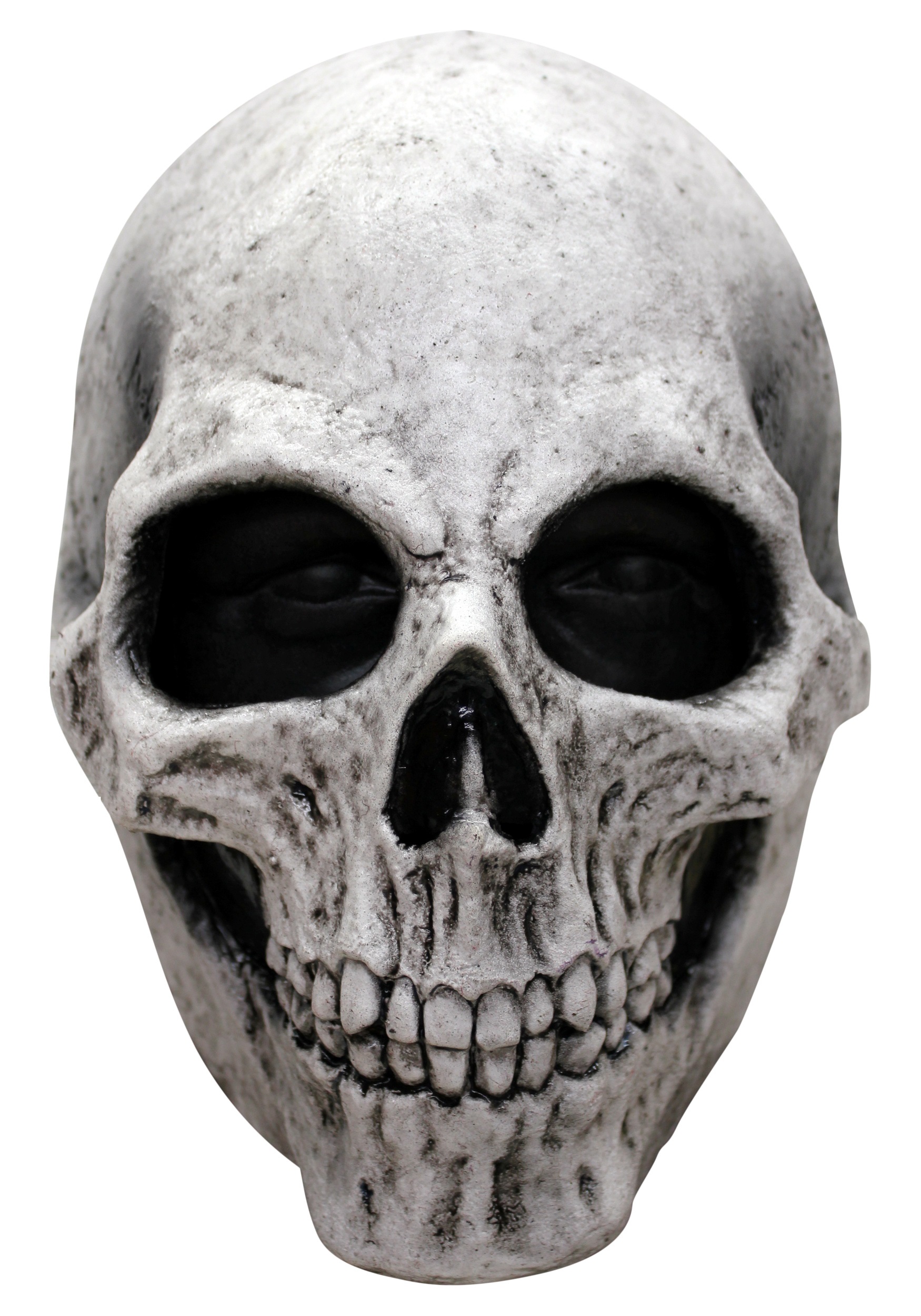 White Skull Costume Mask for Adults | Skeleton Accessories