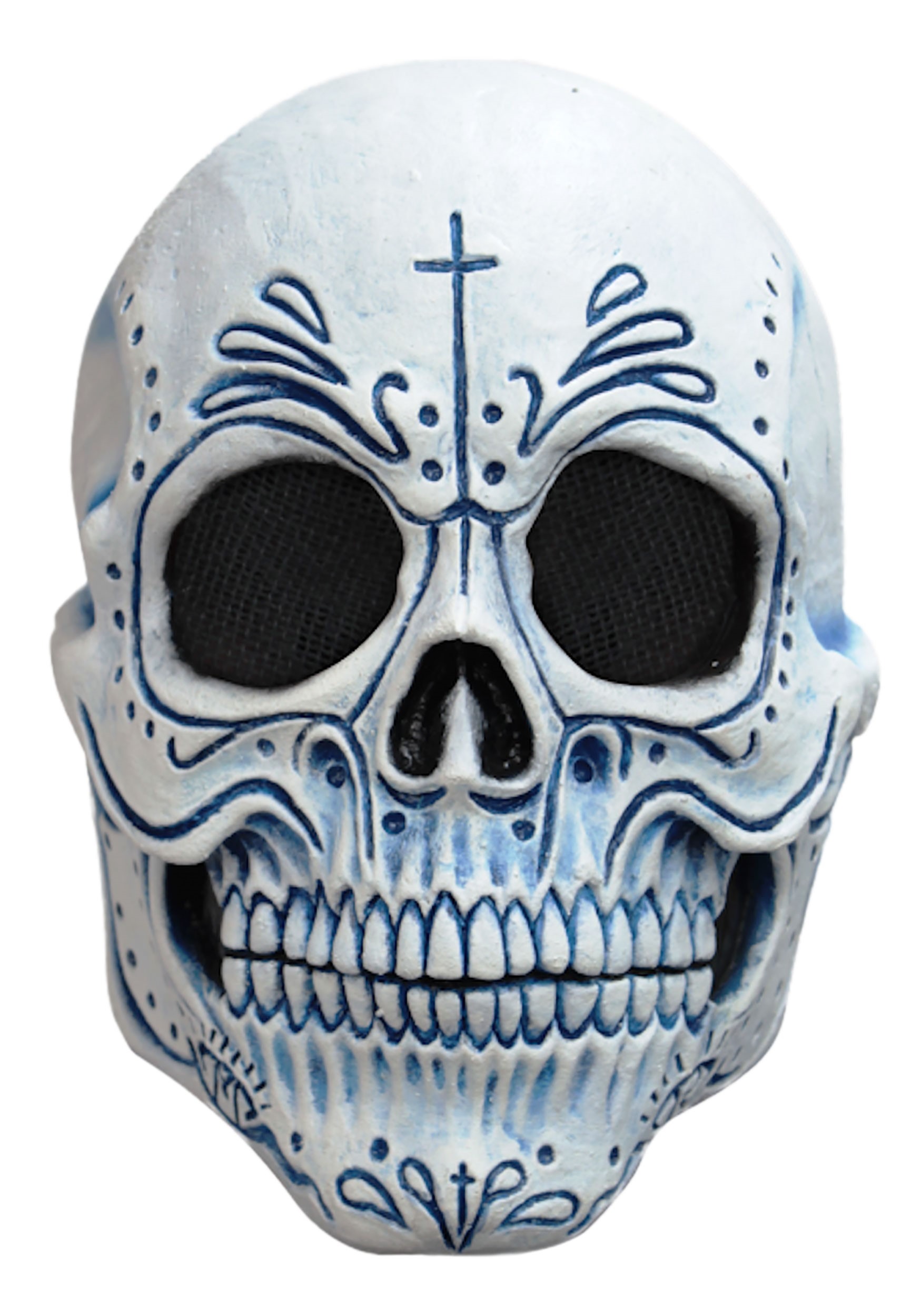Mexican Catrin Skull Mask | Day of the Dead Accessories