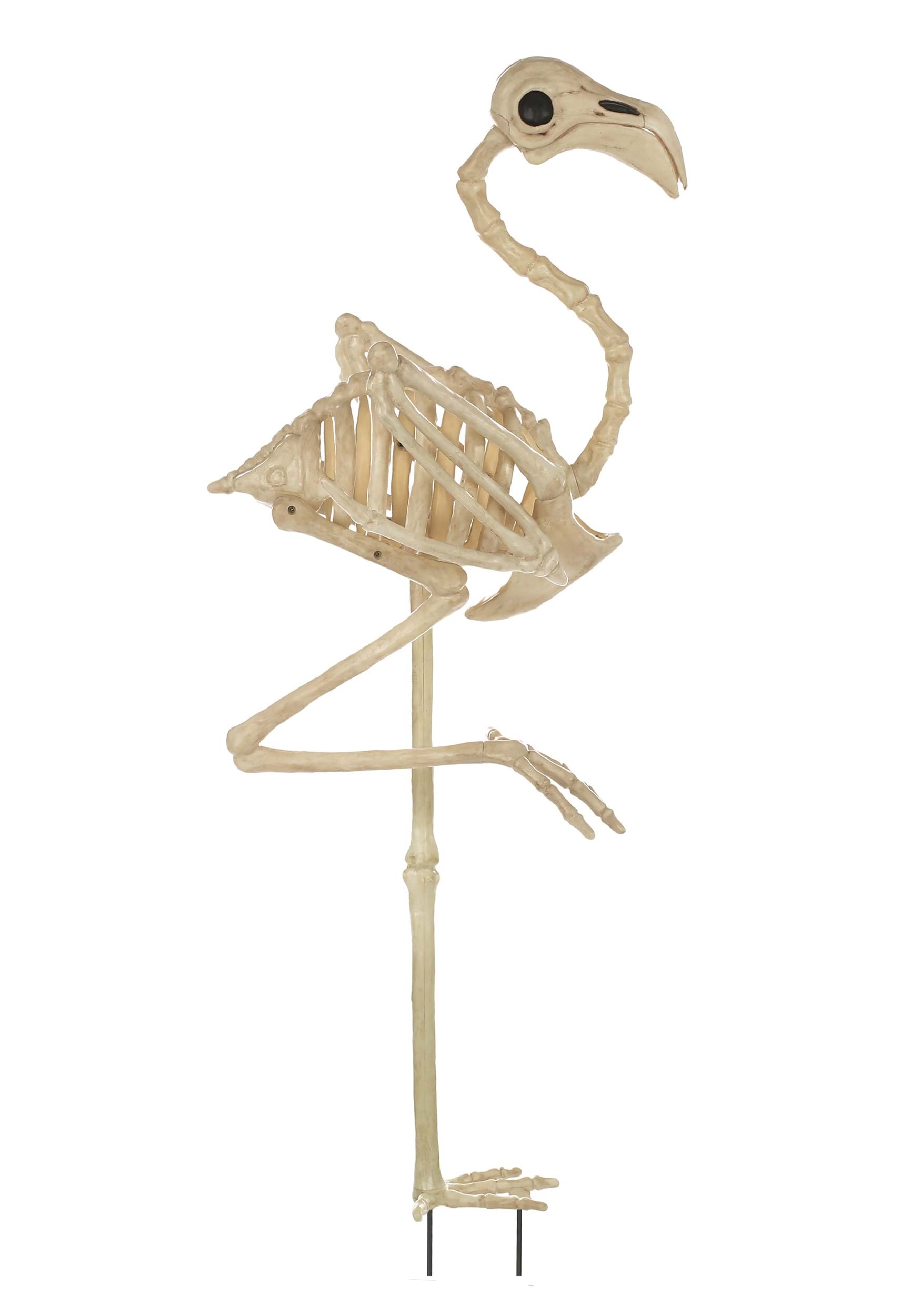 34-Inch Skeleton Flamingo Prop Decoration | Animal Decorations