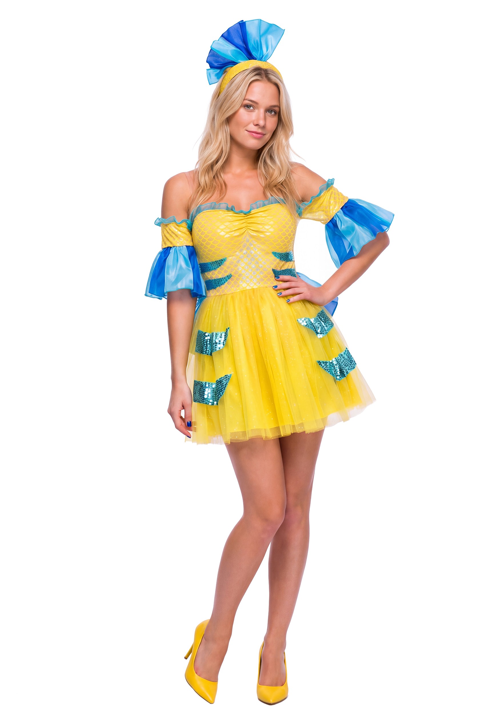 Disney The Little Mermaid Flounder Women's Costume | Disney Costumes