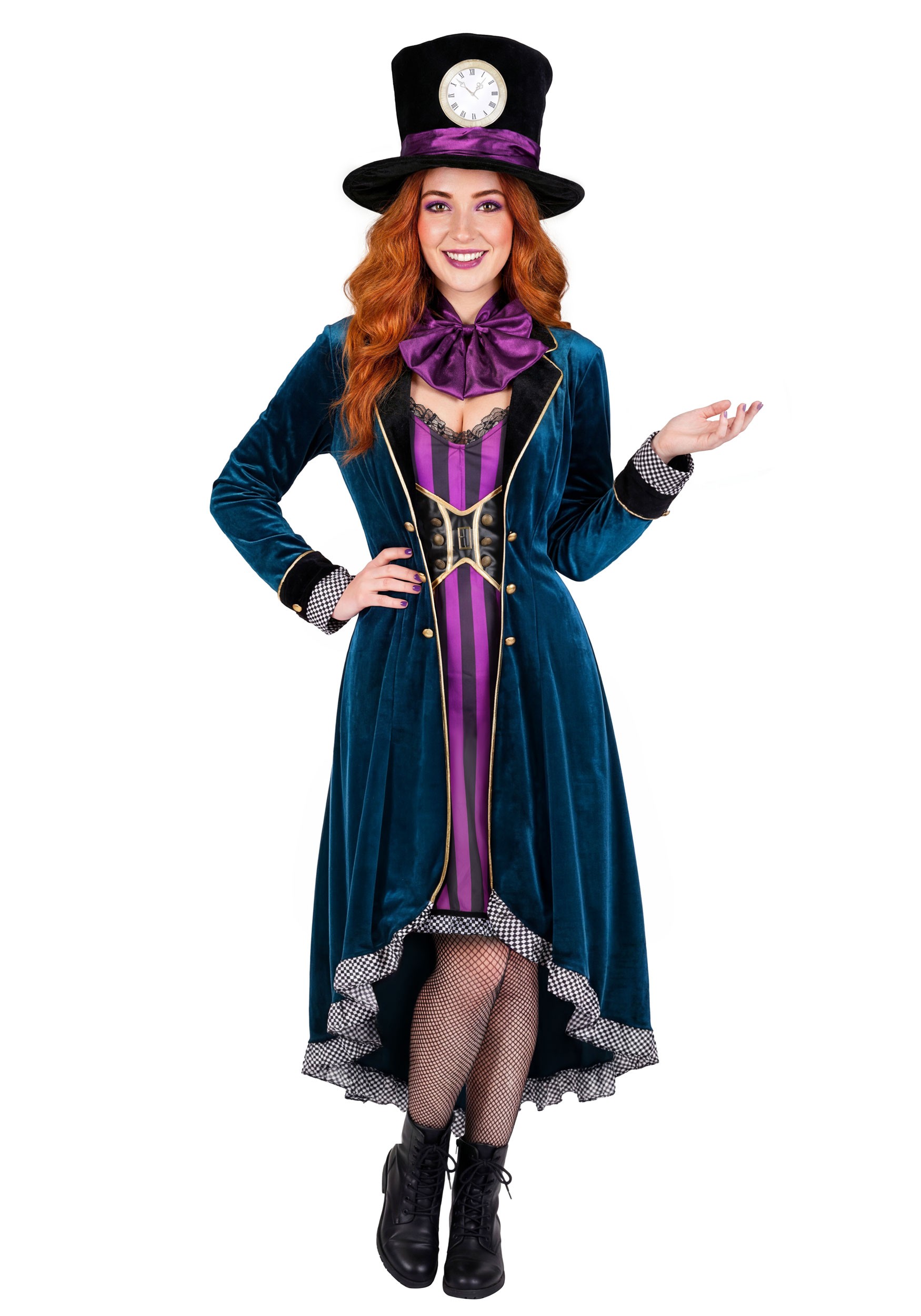 Wild Mannered Mad Hatter Women's Costume | Storybook Costumes