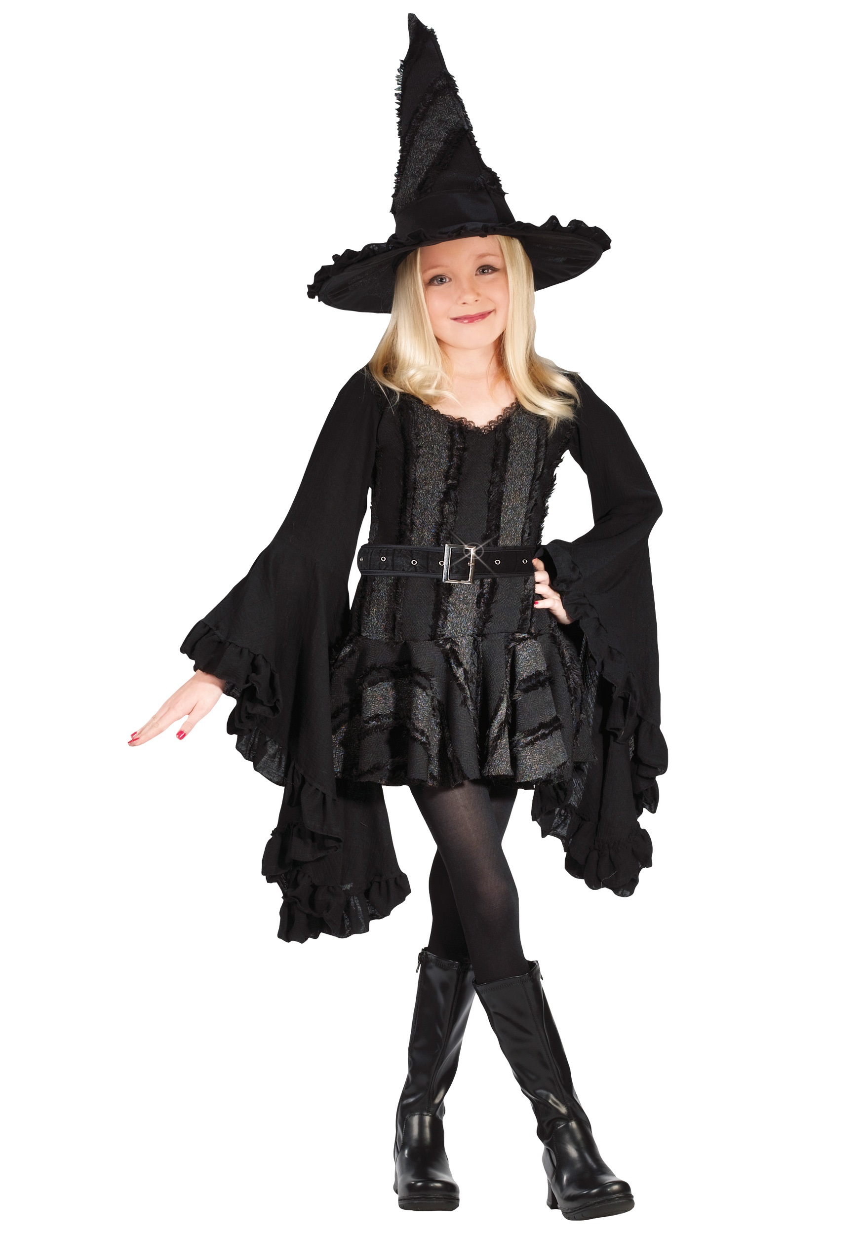 Black Witch Costume Dress for Girls | Witch Costumes