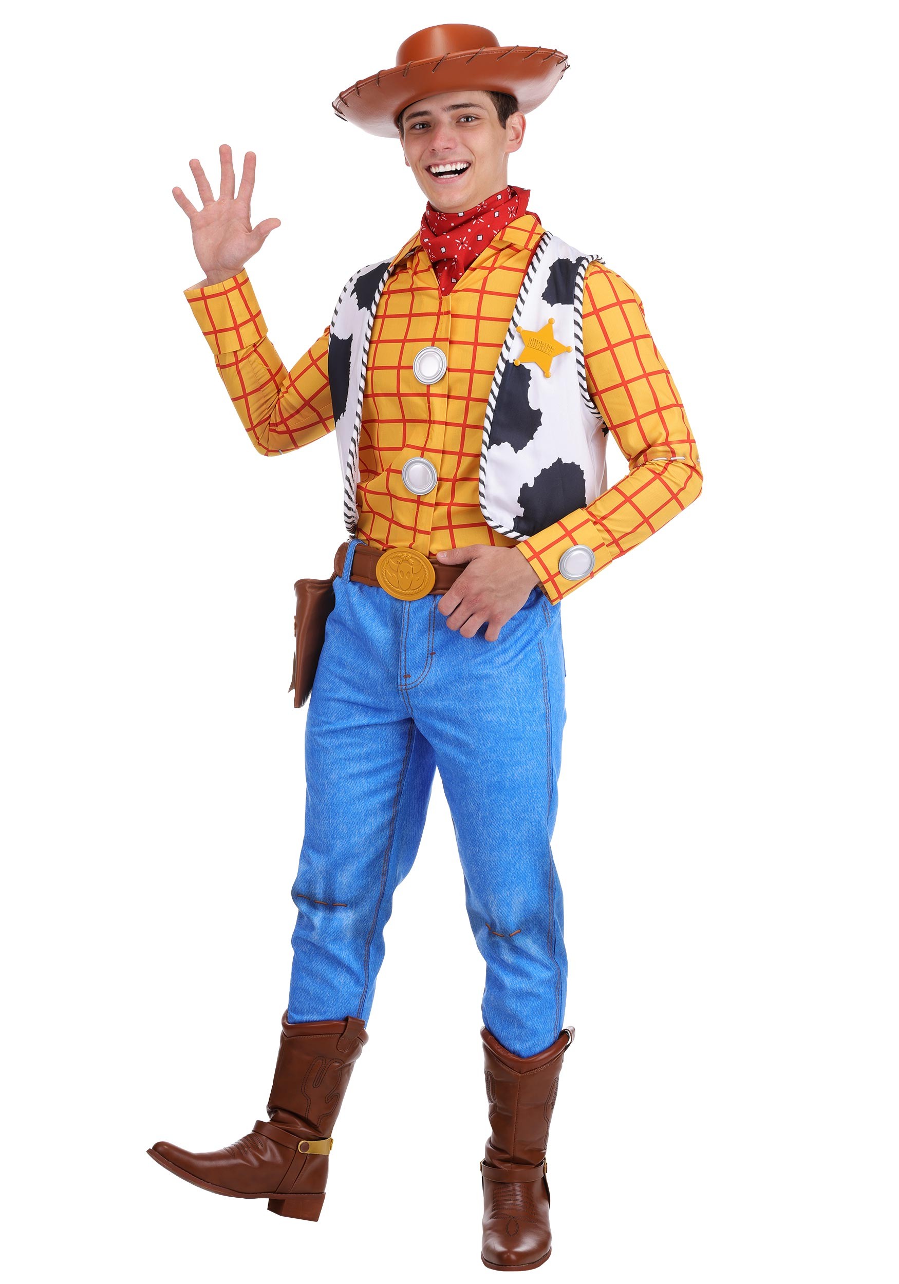 Men's Disney Pixar Premium Toy Story Woody Costume | Toy Story Costumes