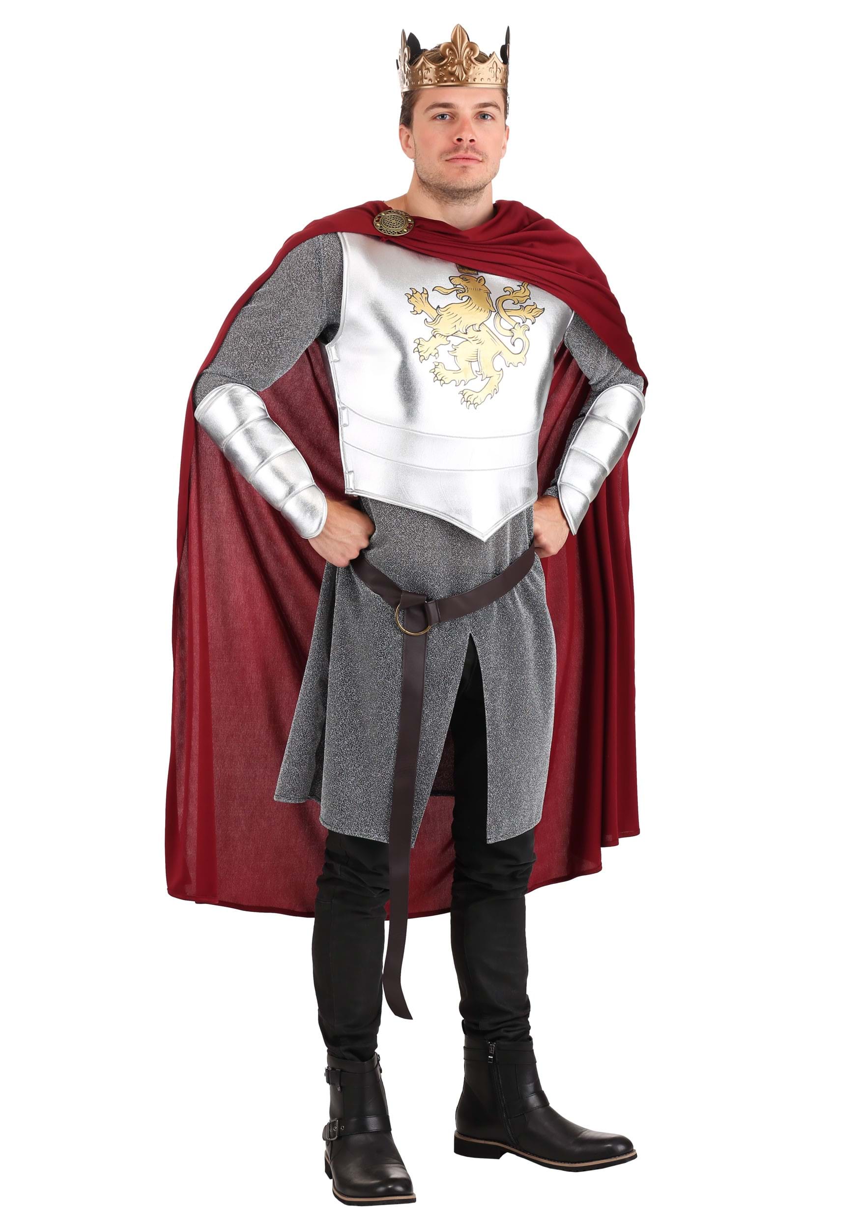 Men's Lionheart Knight Costume | Men's Costumes