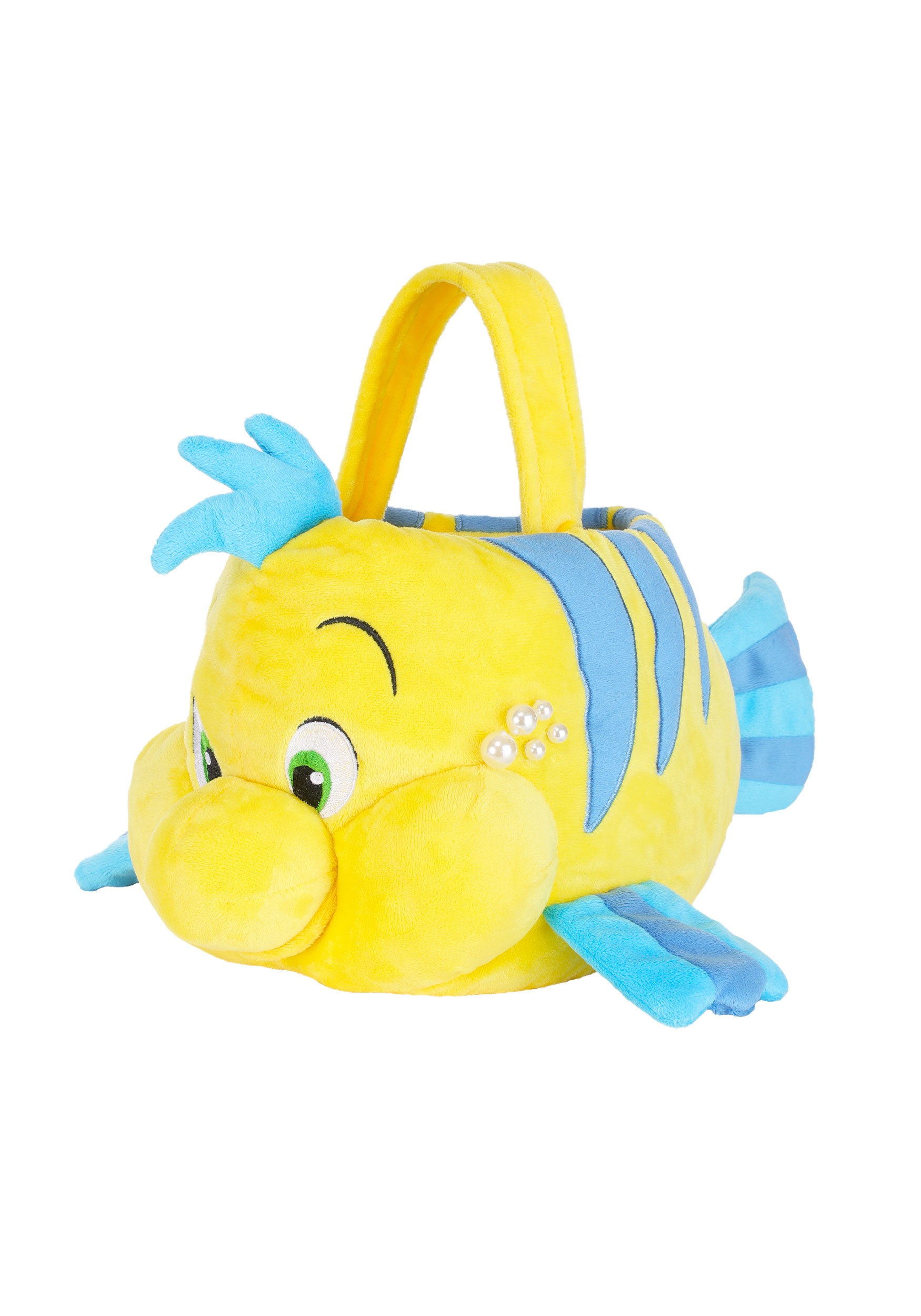 Disney The Little Mermaid Plush Flounder Treat Bucket | Disney Accessories