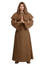Adult Brown Monk Robe Costume
