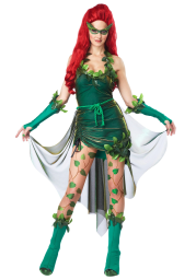 Plus Size Lethal Beauty Halloween Costume for Women