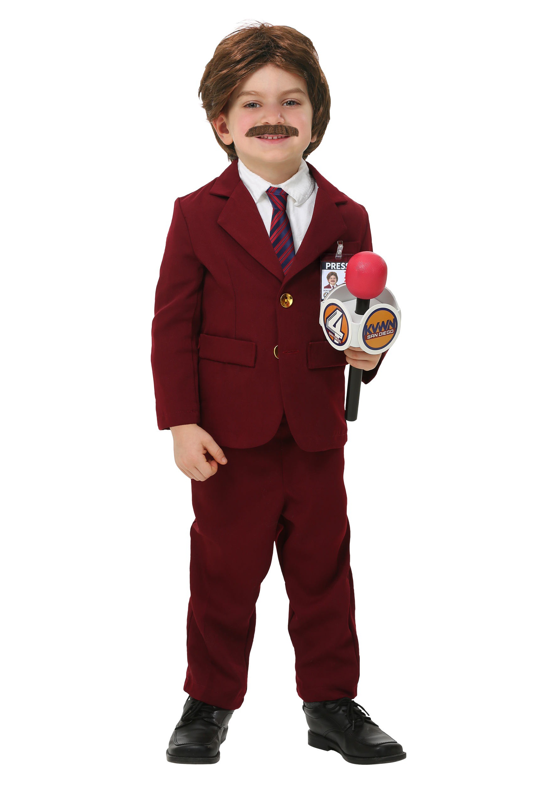 Toddler Anchorman Ron Burgundy Costume
