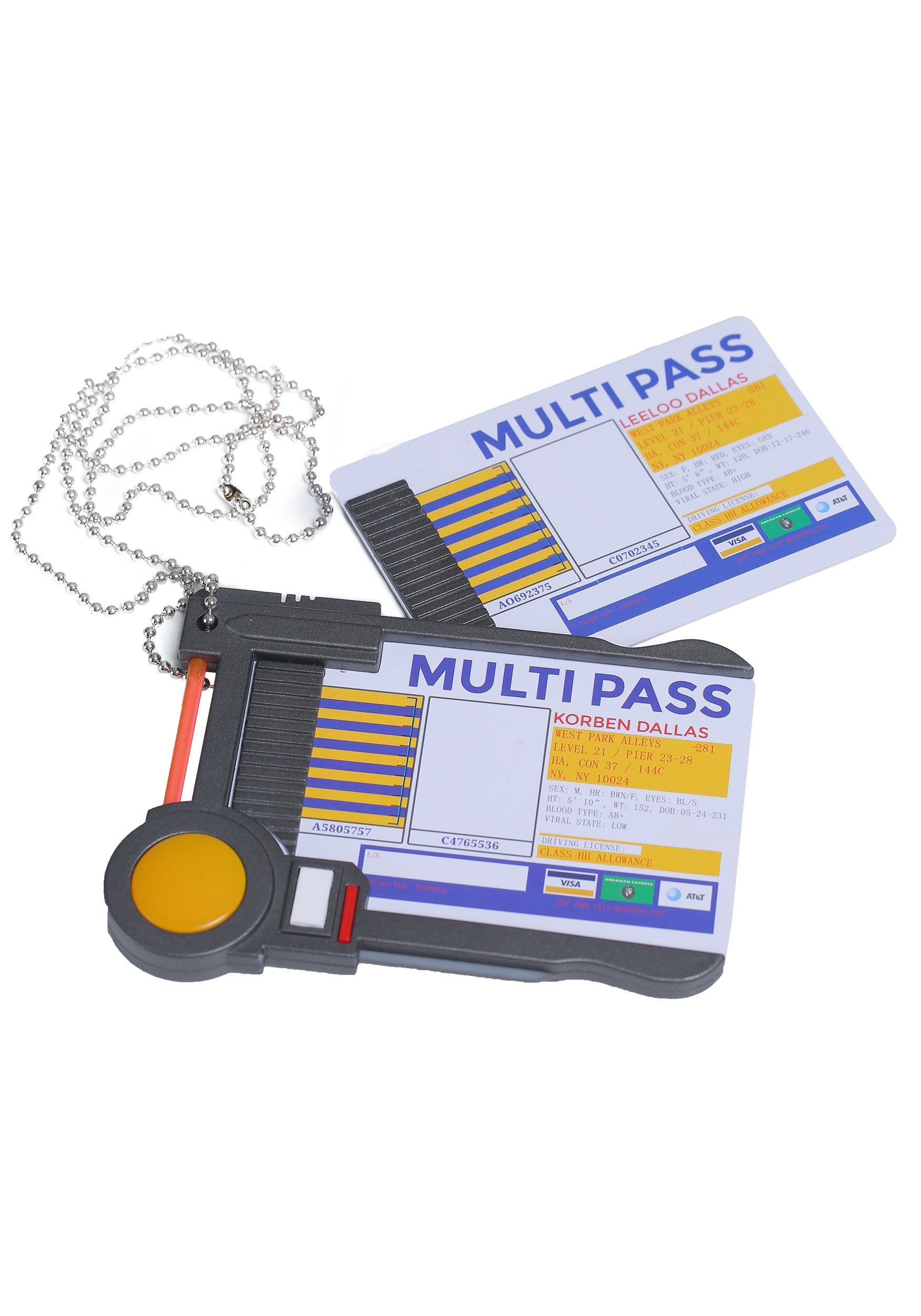 Fifth Element Multipass Badge Accessory