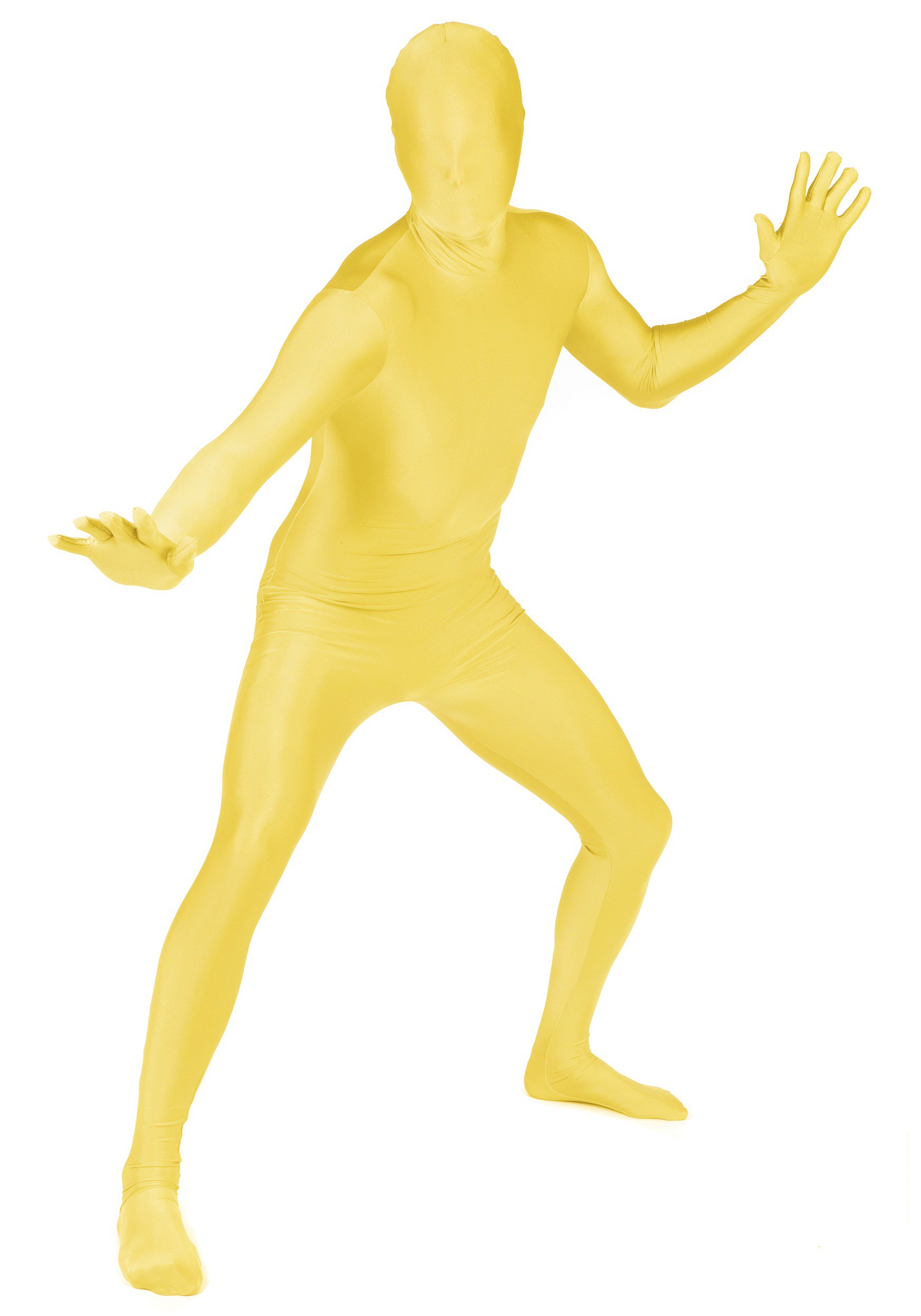 Yellow Adult Morphsuit Costume | Morphsuit Halloween Costumes