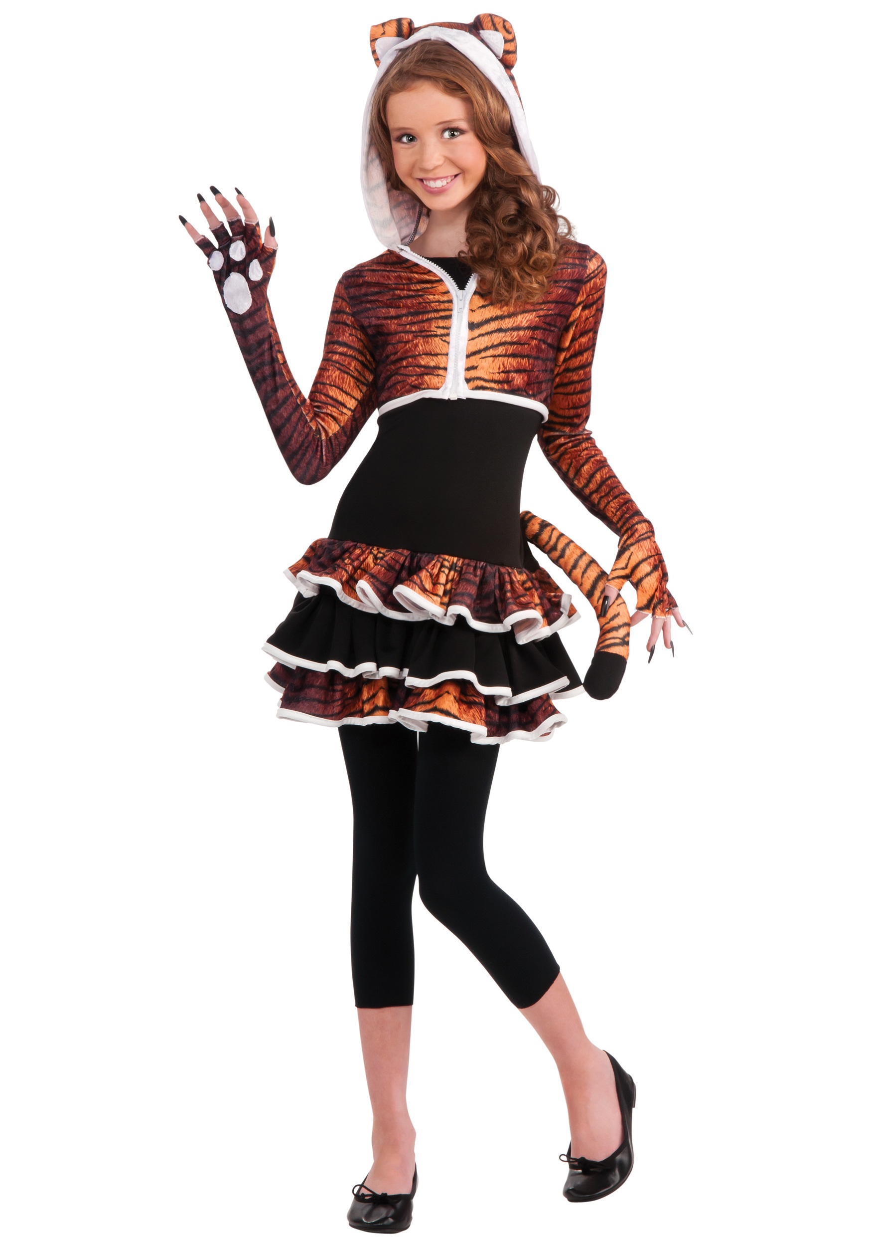 Tween Tigress Costume | Teen Halloween Costume