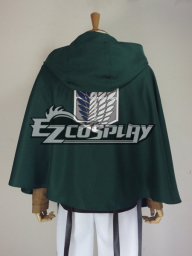 Attack on Titan Shingeki no Kyojin Advancing Giants Green Cape Cloak Cosplay Costume