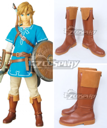 The Legend of Zelda: Breath of the Wild Link Shoes Cosplay Boots