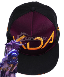 League Of Legends LOL KDA K/DA Akali Hat Cosplay Accessory Prop
