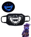 League Of Legends LOL KDA K/DA Akali Fluorescence Mask Luminous Mask Cosplay Accessory Prop